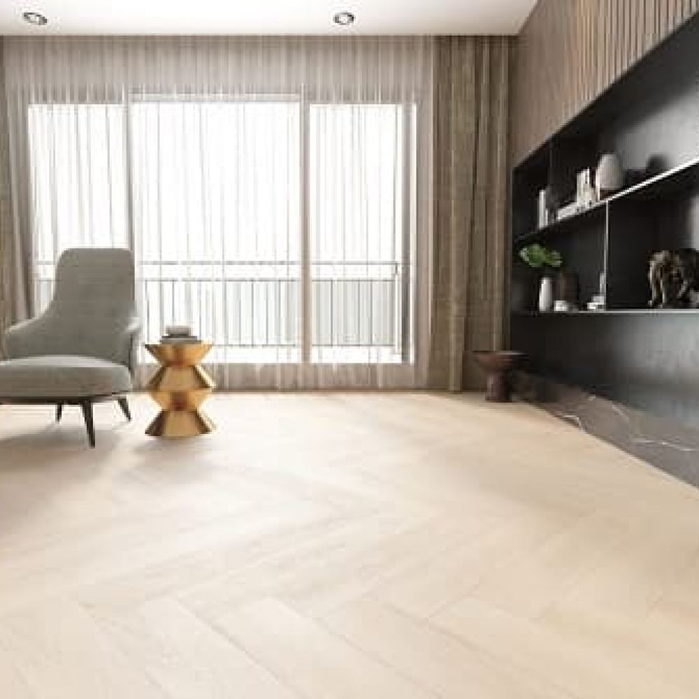Фото ламінату SPC в інтер'єрі - Slate Oak WD-204-HB