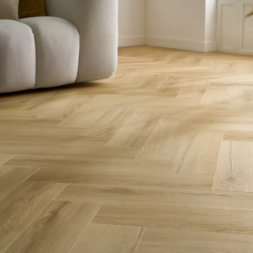 Фото вінілового покриття в інтер'єрі - Princeton Oak CA 228