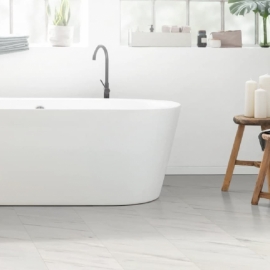 МАРМУР ЛЕВАНТО БІЛИЙ ELF812 ЛАМІНАТ EGGER KINGSIZE AQUA + 33 КЛАС 8 ММ