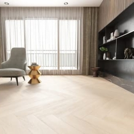 Фото ламінату SPC в інтер'єрі - Slate Oak WD-204-HB