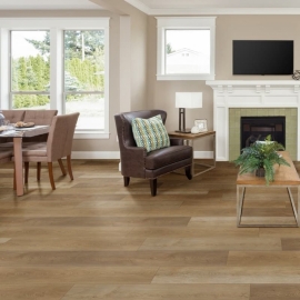 Фото вінілового покриття в інтер'єрі - Elegant Oak EW-2780
