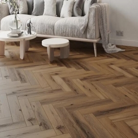 EWH7040 ЛАМІНАТ SPC FIRMFIT HERRINGBONE NATURA