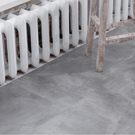 СІРИЙ БЕТОН 61602 ВІНІЛОВА ПЛИТКА VINILAM CERAMO VINILAM STONE