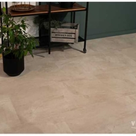 БЕТОН БІЛИЙ 71615 ВІНІЛОВА ПЛИТКА VINILAM CERAMO VINILAM STONE