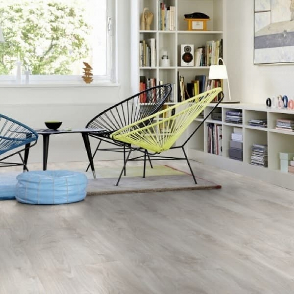 Фото вініла в інтер'єрі (Клейовий) - Satin Oak Light Grey 40240