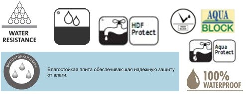 Картинка - показує які значки можуть бути на упаковці з Ламiнатом купити Ламiнат в Києві, підкладка під Ламiнат. купити Ламiнат з доставкою в києві. купити Ламiнат київ