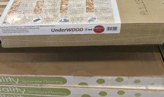 Купити підкладку під ламінат в Києві, (Деревоволокниста), Underwood, Тихий Хід 7 мм, хвойна підкладка під ламінат, листова підкладка під ламінат, з доставкою, під теплу підлогу.